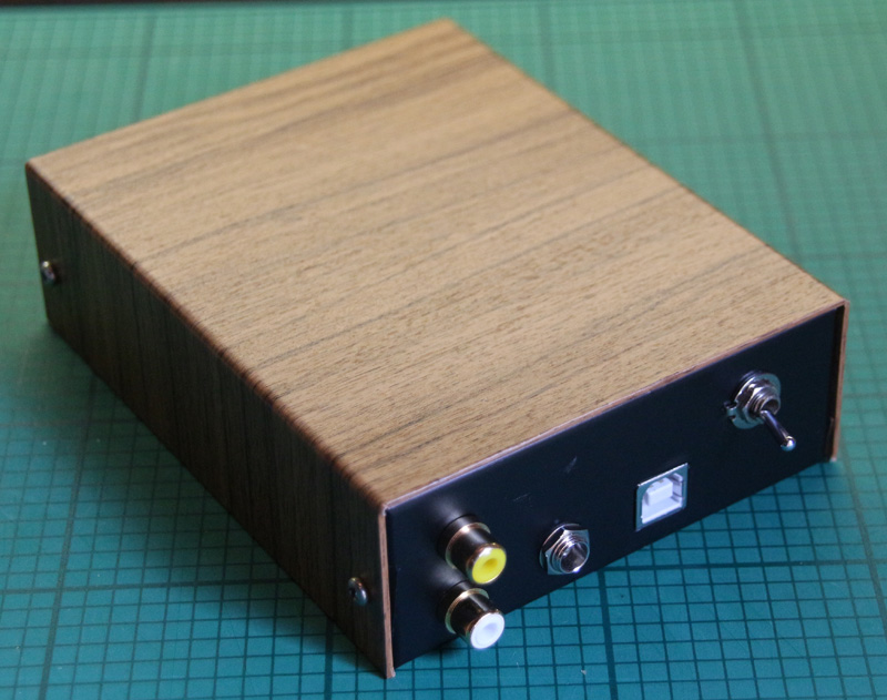 Finished console - Rear